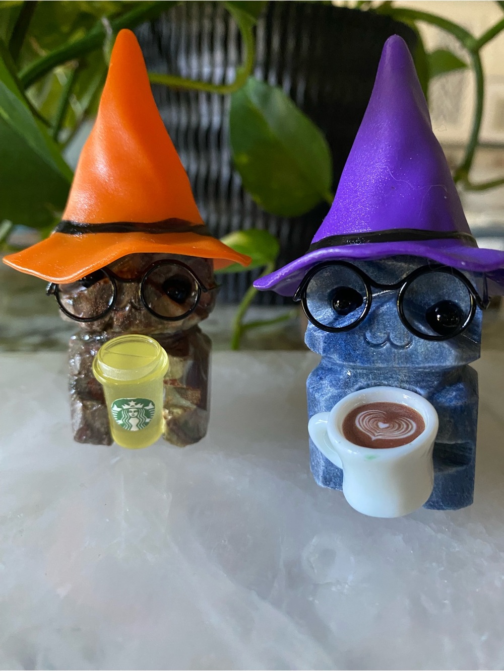 🎃🧙♀️ Halloween Rock Buddies — Pick Your Little Crystal Sidekick! 🧙♂️🎃
